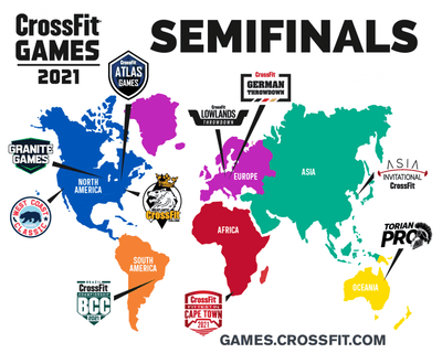 semifinales crossfit games 2021