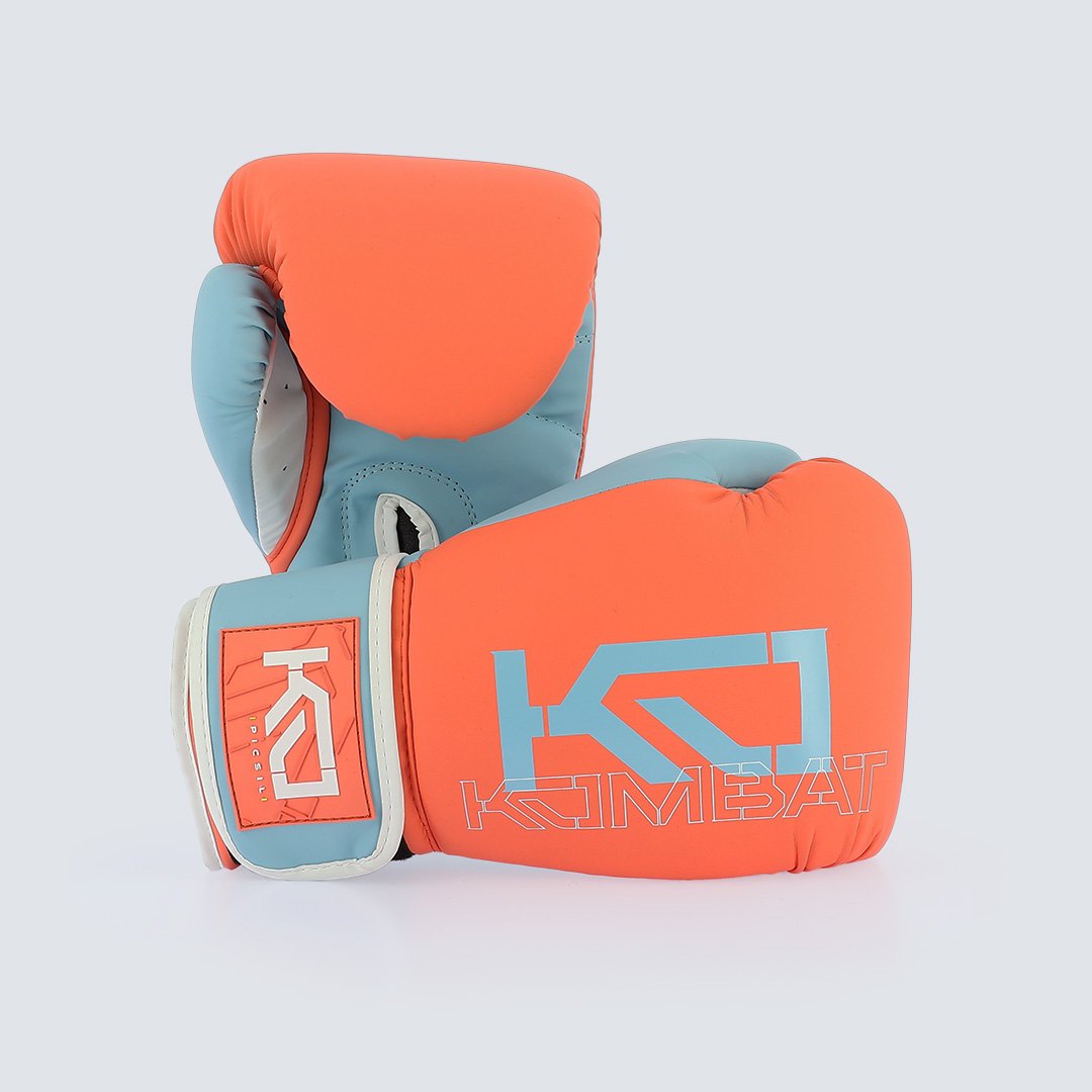 Guantes de boxeo Kyros Grom KOMBAT para iniciación y niños