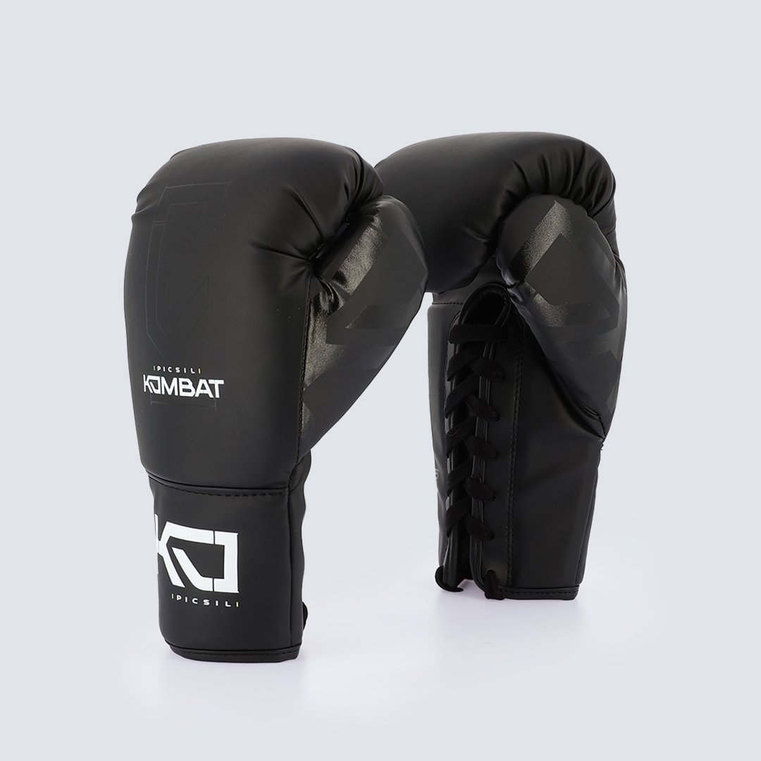 Guantes de boxeo Kronos Pro Lace Up KOMBAT