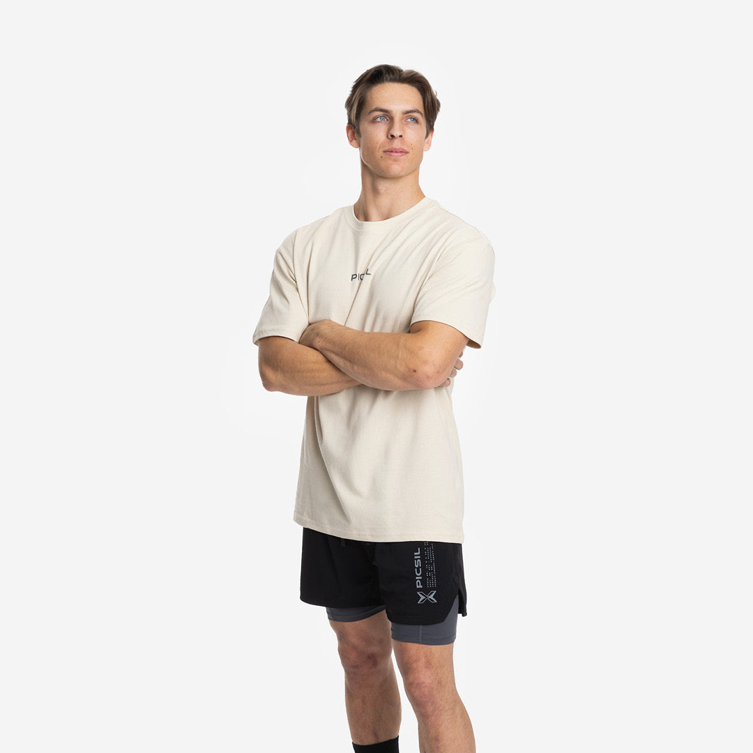 Urban oversize t -shirt of ecological cotton for men