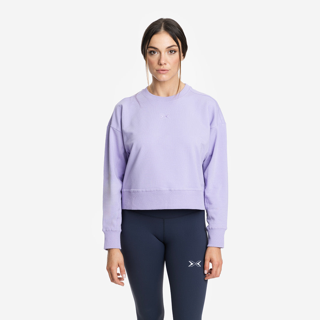 CROP WOMAN Jersey Stretch sweatshirt