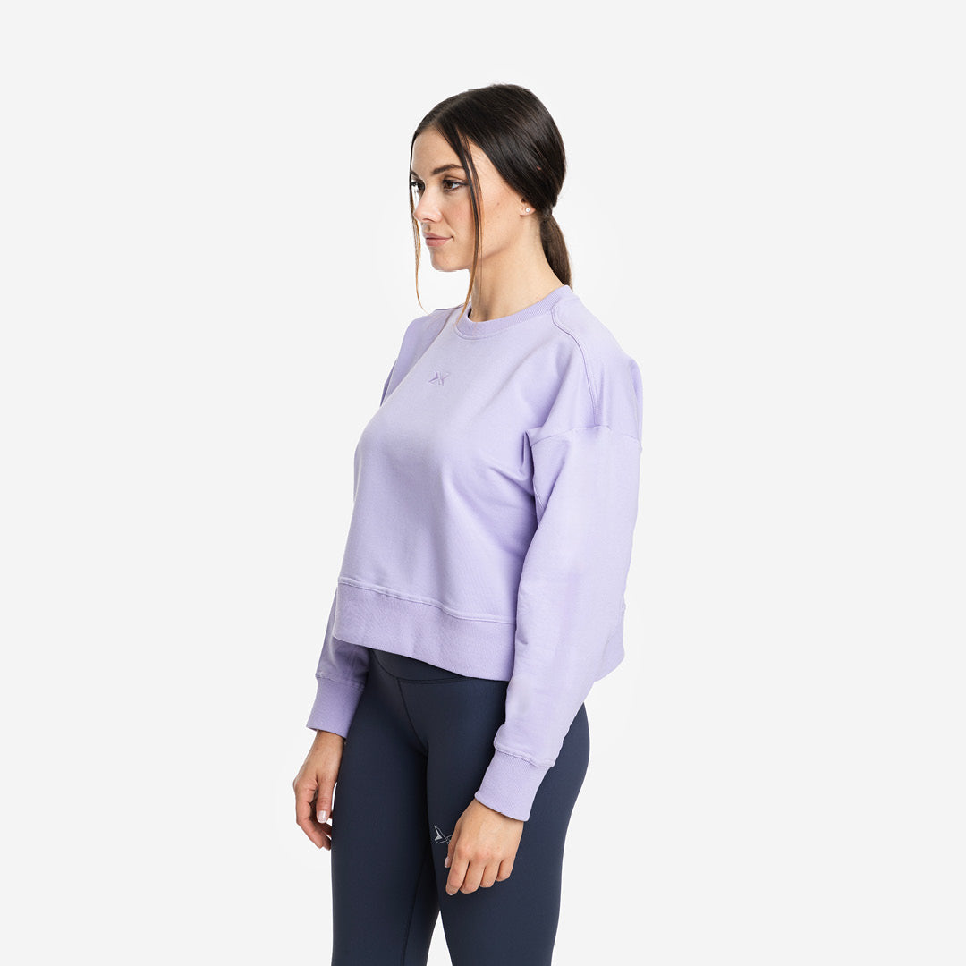 CROP WOMAN Jersey Stretch sweatshirt