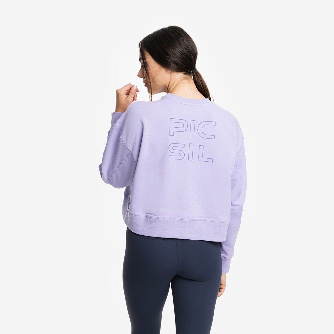 CROP WOMAN Jersey Stretch sweatshirt