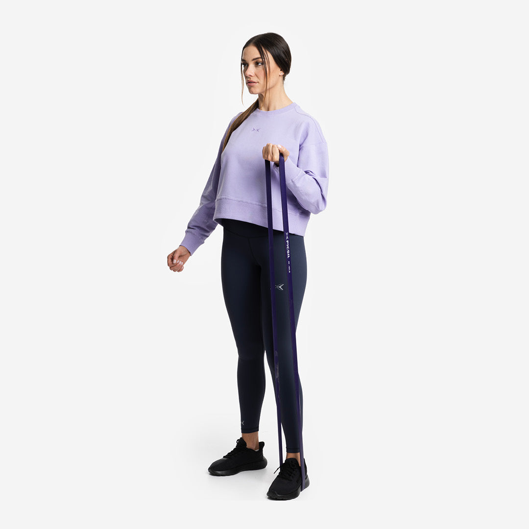 CROP WOMAN Jersey Stretch sweatshirt