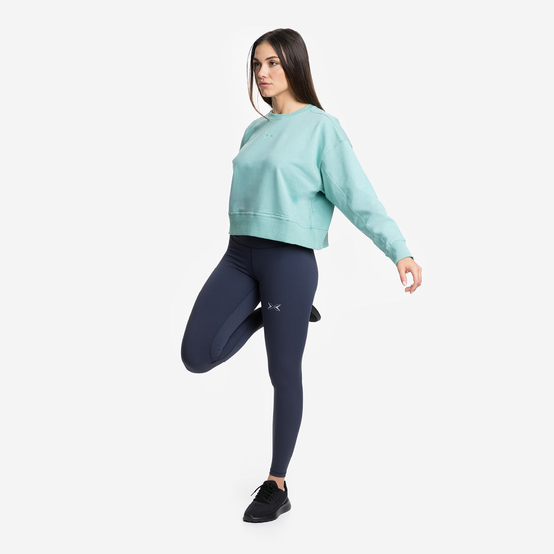 CROP WOMAN Jersey Stretch sweatshirt